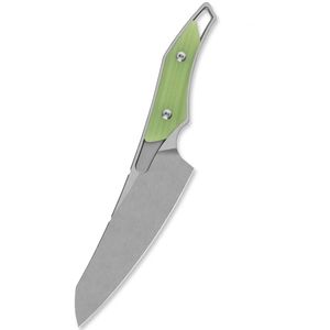Couteaux à lame fixe de style artisanal avec lame en acier durable, poignée ergonomique et construction robuste pour le camping et la randonnée en plein air - Product Image 1