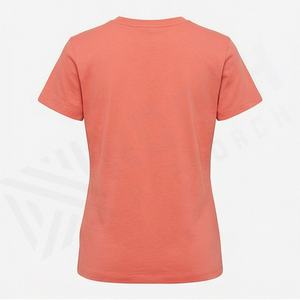 เสื้อยืดผู้หญิงคุณภาพสูง แขนสั้น ทรงหลวม ใส่สบายในฤดูร้อน วัสดุระบายอากาศดี รับออกแบบโลโก้ตามสั่ง แฟชั่นทันสมัย สีสันปรับแต่งได้ - Product Image 2