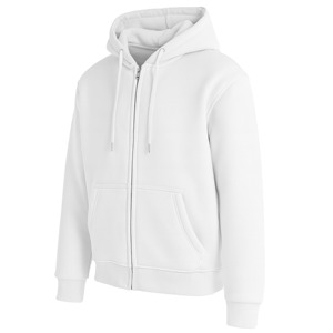 Sweat à capuche pour homme en coton 100% doublé sherpa, coupe ample, style streetwear (S-3XL) - Product Image 4