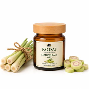 Aceite Esencial de Limoncillo de Tamil Nadu 100% Puro y Natural de Primera Calidad, Destilado al Vapor, para Aromaterapia, Marca Kodai Global Export - Product Image 1