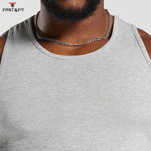 Custom Print Casual Activewear Gym Stringer Men's <b>Tank</b> <b>Top</b> Plus Size Quick Dry Breathable - Product Image 2