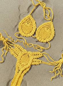 Ensemble de bikini au crochet - Bikini au crochet - Ensemble de bikini fait main - Product Image 3