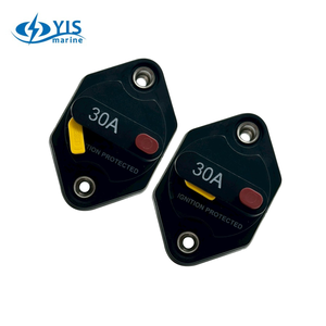 Disjoncteur d'amplificateur élevé à montage sur panneau protégé contre l'allumage 30A pour caravane - Product Image 1