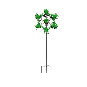 Décoration de jardin très vendue : Grand tourne-vent décoratif en fer forgé pour pelouse, taille et forme personnalisables - Product Image 2