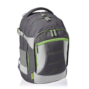 School Going <b>Student</b> <b>Backpack</b> Waterproof Striped Zipper Closure Custom Logo Color Comfortable Stylish Polyester Material - Product Image 1