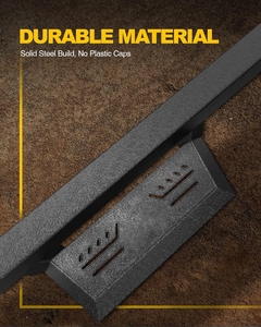 Estribos Laterales de Acero Reforzado para Camionetas F150 F250 F350 <span class=keywords><strong>Ram</strong></span> 1500 4Runner Silverado, Estribos Laterales Personalizados, Barras Nerf - Product Image 4