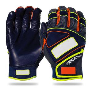 Gants de frappe en cuir de vache pour baseball et softball, vente chaude, gants de frappe de baseball professionnels, logo et design personnalisés - Product Image 3