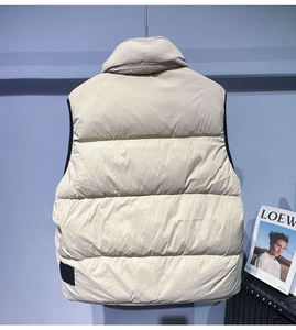 Outdoor Hooded Multi-pocket Puffer Two Piece Jacket Set for <b>Men</b> with Strap and Front Logo Sample - Product Image 3