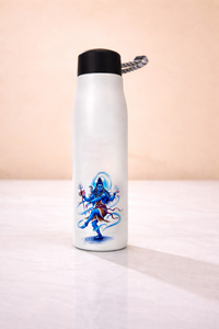 Bouteille d'eau promotionnelle en métal imprimée Lord Krishna pour la rentrée scolaire - Product Image 5