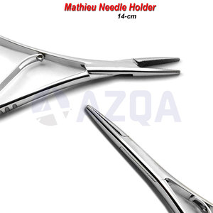 Portaagujas Mathieu de Acero Inoxidable, Pinza de Sutura de Ligadura Premium, Instrumento Dental de Ortodoncia de Precisión - Product Image 5