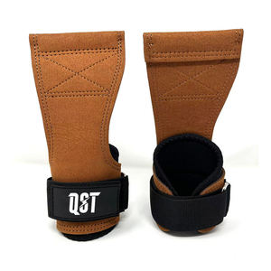 Poignées de gymnastique suspendues pour Cross Fit, haltérophilie, athlétisme, entraînement, protection des paumes, coussinets de poignet, équipement de fitness, logo personnalisé - Product Image 2