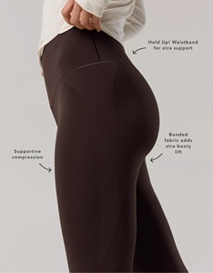 Ensemble de yoga deux pièces personnalisé pour femme, tenue de sport respirante et écologique avec contrôle du ventre, vêtements de gym 2026 - Product Image 5
