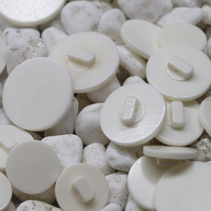 Botones Redondos Blancos de Hueso de Vaca de Alta Calidad al por Mayor en Pequeños Lotes, Botones Personalizados Ecológicos, Artesanía Natural - Product Image 4