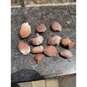 Petites éclats décoratifs de quartz rose de l'Himalaya, cristal naturel pour l'artisanat et la bijouterie - Product Image 4