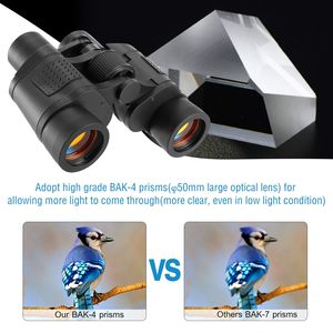 Binoculares Portátiles de Visión Nocturna HD con Lentes FMC para Observación de Aves, Caza, Eventos Deportivos, Rendimiento en Condiciones de Baja Luz - Product Image 3