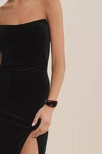 Pulseras y brazaletes para mujer, geométricos, de resina acrílica, acetato, con efecto marronado, pulsera llamativa, brazaletes coloridos para fiesta - Product Image 2