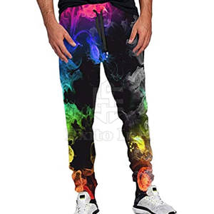 กางเกงจ็อกเกอร์ผู้ชายคุณภาพดี ระบายอากาศได้ดี สีสันตามสั่ง แฟชั่นใหม่ ขายดี สตรีทแวร์ กางเกงซับลิเมชั่นผู้ชาย - Product Image 1