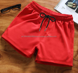 กางเกงขาสั้นผู้ชายสำหรับใส่วิ่งวัยกลางคนและวัยรุ่นกางเกงกีฬายางยืดดีไซน์ปักลายโลโก้ออกแบบได้ตามต้องการ - Product Image 4