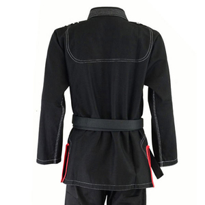 Uniforme de karaté traditionnel confortable de haute qualité, vêtements d'arts martiaux unisexes pour l'entraînement au BJJ et au taekwondo, style court, 100% coton - Product Image 4
