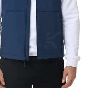 Chaleco Softshell de Invierno para Hombre - Ropa Exterior de Moda para Exteriores con Tela Transpirable Ecológica y Cierre Frontal Seguro - Product Image 4