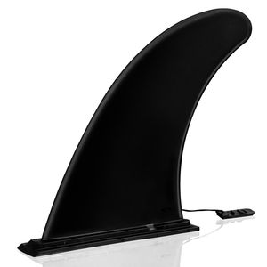 Pinna singola in carbonio staccabile per tavola da surf longboard e paddleboard - Product Image 1