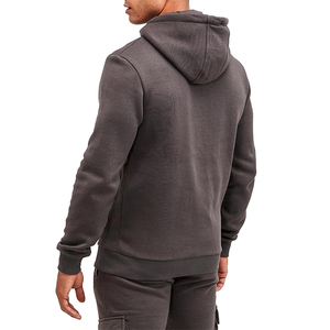 PREDATEX INDUSTRIES Survêtement d'hiver pour homme, demi-zip, deux pièces, uni, décontracté, antibactérien, respirant, 100% coton polaire - Product Image 3