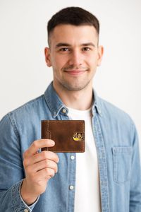 Wriza Urban Edge Slimline <b>RFID</b> Secure <b>Wallet</b> Crafted for Style Function and Everyday Carry with WRIZA Signature Button - Product Image 2