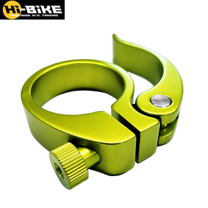 Abrazadera de liberación rápida de aleación para bicicletas OEM 38,1mm-42mm Diámetro de gran tamaño Aluminio 6061 Color anodizado QR Fácil instalación - Product Image 4