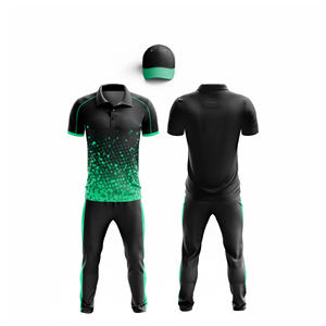 Uniforme de cricket personnalisé, vêtements de sport par sublimation |   Tenue complète d'équipe de cricket pour hommes, femmes et jeunes : polo et pantalon - Product Image 6