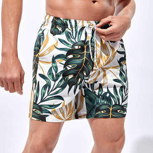 <b>Men's</b> Tropical Print Swim Shorts Quick Dry Beach Board Shorts Summer Swim <b>Trunks</b> fancy <b>Men</b> gym short printed 2026 - Product Image 3