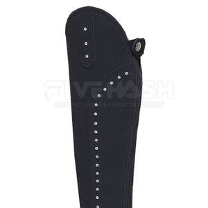 Mini Chaps de Cuero, Protectores de Patas de Caballo Resistentes, Correa Ajustable con Hebilla para Uso en Trabajos al Aire Libre con Caballos - Product Image 6