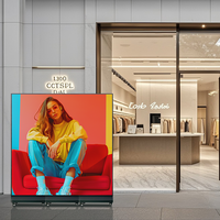 Affichage numérique LED extérieur étanche à design évolutif, écran LED publicitaire haute luminosité Max. 5 000 nits pour centre commercial