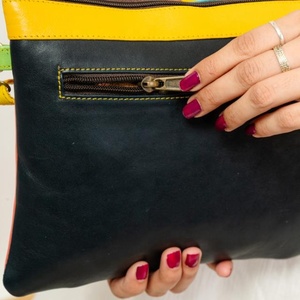 LW กระเป๋าสะพายไหล่หนังสไตล์วินเทจสุดหรูสำหรับผู้หญิงที่จับเดี่ยวกระเป๋าชุดโบฮีเมียนแบบพกพาในหลายสีในฤดูหนาว - Product Image 5