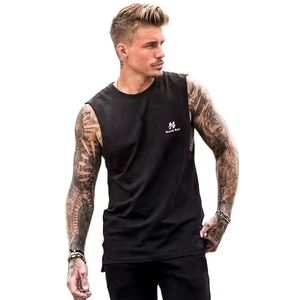 Camiseta de punto estilo streetwear, manga corta, de spandex/poliéster, peso pesado, oversize, transpirable, ecológica, de secado rápido para hombre - Product Image 1