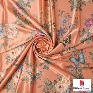 Luxury Japan Satin Textile Custom Printed Fabric Supplier for Bridal Gowns Fashion Apparel Home Decoration Bulk Export - Product Image 4