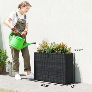 Jardinière surélevée et bac à fleurs élégant pour espaces extérieurs - Product Image 6
