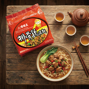 Soupe de nouilles artificielles au goût de poulet WEI WEI (SACHET) Nouilles Wai Wai - Product Image 1