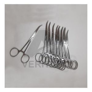 ISO & CE Certified A-1 VERITAS Dandy Side-Curve Arteryy Stainless Steel Forceps 14cm High Quality Instrument | needle holder - Product Image 6