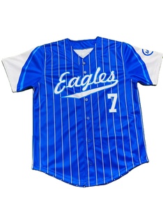 男性用フルボタン昇華ユニフォーム,野球用,カスタム高品質 - Product Image 1