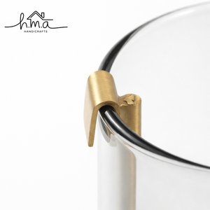 Modern Pedestal Brass Incense Holder Bowl Minimalist Elevated <b>Stick</b> Burner with Wide Ash Catcher Tray Decorative - Product Image 4