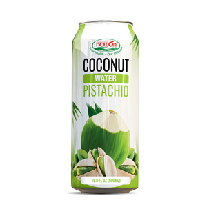 Delicious Tasting Pistachio Coconut Water <b>Drinks</b> 320ML Canned From Vietnam Coconut Juice <b>Soft</b> <b>Drinks</b> ISO Wholesale Beverages - Product Image 2
