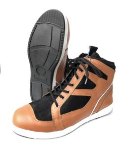 Chaussures de mode en cuir marron et noir, baskets unisexes, chaussures à lacets, chaussures décontractées - Product Image 2