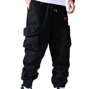 Pantalon cargo et pantalon classiques en coton respirant, confortables au quotidien, avec points de renforcement renforcés, style solide et résistant. - Product Image 1