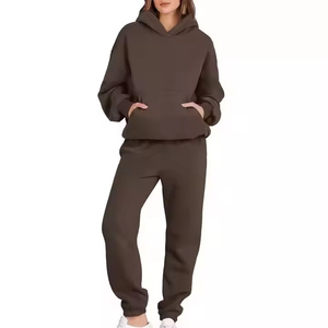Nouveau service OEM – Survêtements unisexes à capuche grande taille 2-en-1, décontractés, chauds et respirants, pour l'hiver, style urbain personnalisé de haute qualité - Product Image 3