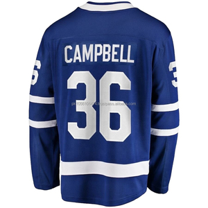 Ventes en gros de maillots de hockey sur glace personnalisés par sublimation Dallas pour adultes, antibactériens, respirants, 100% polyester, haute qualité, 3D - Product Image 3