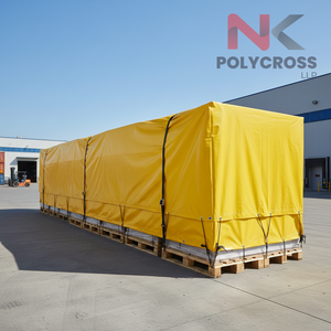 Lona Resistente de 24x18, 120 GSM, Impermeable y con Protección UV, para Techos, Carga y Aplicaciones Agrícolas, Uso en Exportación - Product Image 5