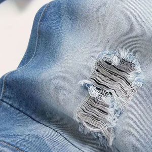 Pantalones Cortos de Mezclilla Transpirables de Moda para Hombre, Pantalones Cortos Casuales de Mezclilla a Precio Económico, Personalización al por Mayor, Pantalones Cortos de Mezclilla para Hombre - Product Image 5