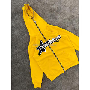 Sweat à capuche zippé épais et chaud de haute qualité pour homme – Vente en gros de sweats à capuche zippés pour homme - Product Image 4