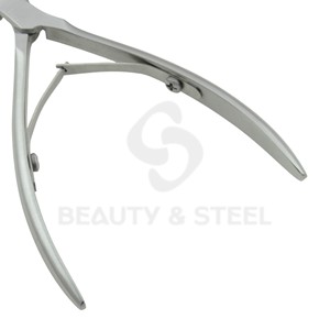 Professional Stainless Steel Cuticle Nipper Wide Jaw Opening Curved Blade for Finger Nail Cutting Precision Manicure Tool Double - Product Image 3