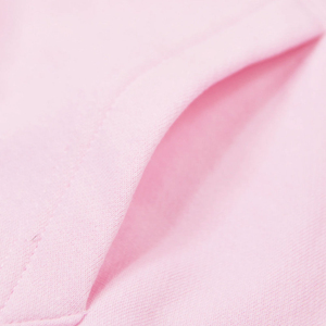 Sweat-shirt à capuche unisexe rose en polaire avec fermeture éclair et poche, respirant, coupe classique, vêtement d'hiver uni, en coton 300g - Product Image 3